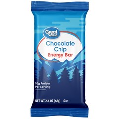 Great Value Energy Bar, Chocolate Chip, 2.4 oz, 15 Count