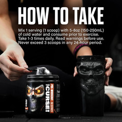 the Curse! Tropical Storm Pre Workout Powder with Creatine – Extreme Energy Prew