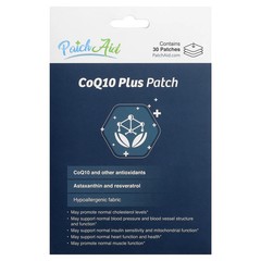 2 X PatchAid, CoQ10 Plus Platch, 30 Patches