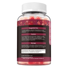 Beet Root Gummies – Beetroot Supplement with Grape Seed, Pomegranate, Vitamin C,