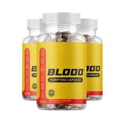 3-Pack Blood Purifying Capsules – Circulation & Wellness Support – 180 Capsules