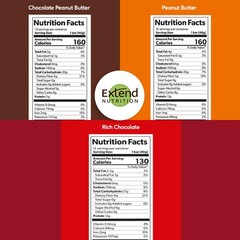 Extend Sugar Free Protein Bars, Perfect Diabetic Snacks, High Protein and Fib…