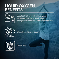 ENERGI Liquid Oxygen Drops, Improves Strength & Boost Oxygen and Energy Levels,