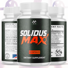 (3 Pack) Solidus Max Advanced Male Health Support Vitamin Supplement 180 Capsule
