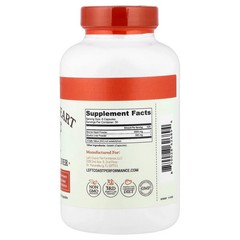 2 X Left Coast Performance, Bovine Heart With Beef Liver, 180 Capsules