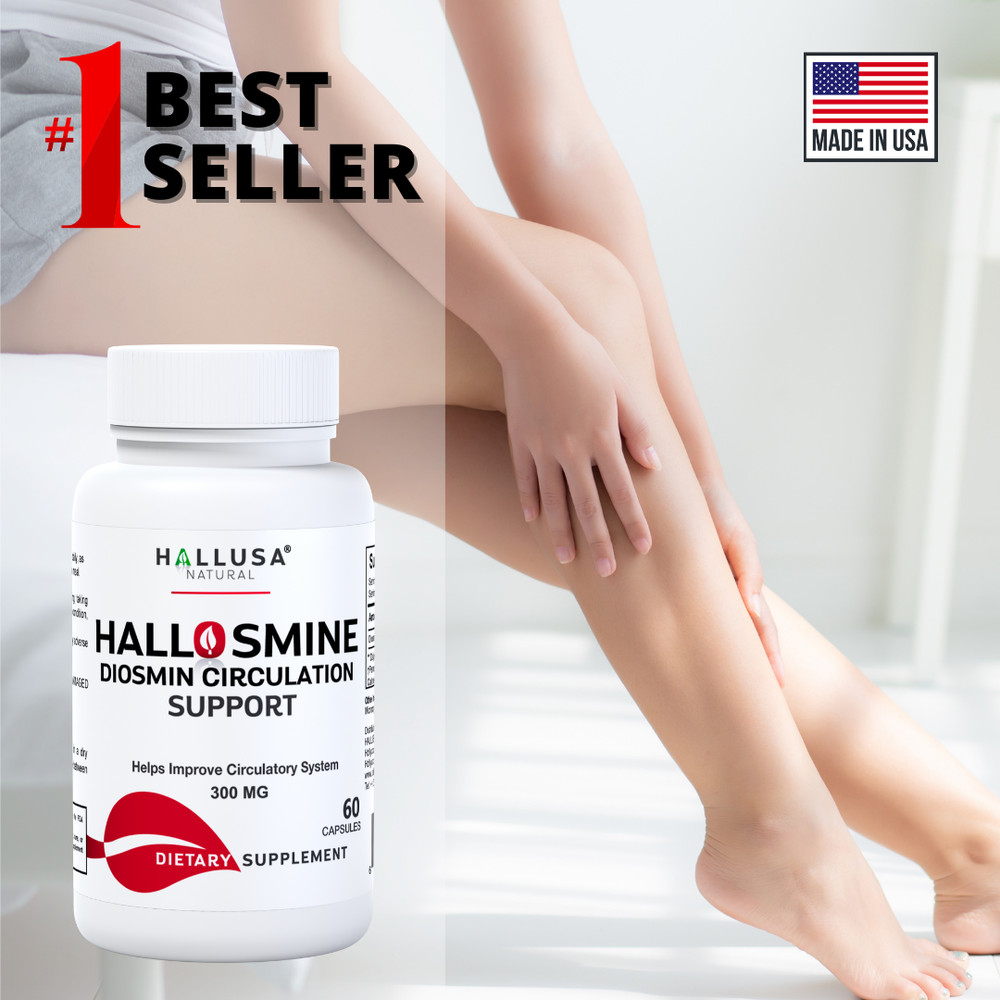 DIOSMIN 600 Mg – Circulation & Vein – Varicose Veins in Legs HALLOSMIN 60 Cap