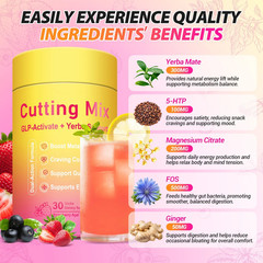 – Cutting Drink Mix LeeFar Berberine, Chromium, FOS, Yerba Mate