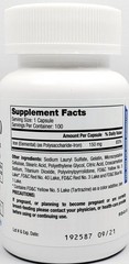 Breckenridge Ferrex 150 Polysaccharide-Iron Complex Capsules 150 mg 100 Count