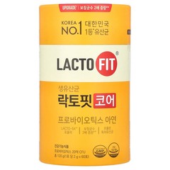 2 X Lactofit, Probiotic, Core, 60 Sticks, (2 g) Each