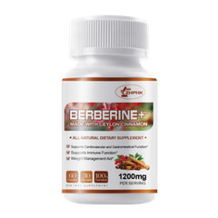 Premium Berberine Lowering blood sugar lipid levels cardiovascular protection