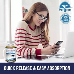Eye Health 120 Capsules, Lutein Zeaxanthin, Vision Health, Eye Strain Support US