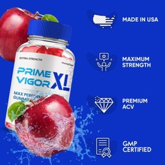 Prime Vigor XL Max Performance Supplement, All Natural Ingredients (2 Pack)