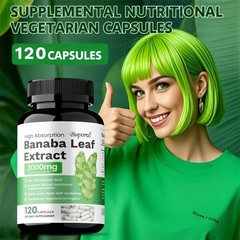 Banaba Leaf Extract 120pcs – Healthy Blood Levels and Daily Health Maintenance