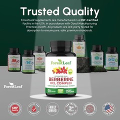 Berberine Supplement 1300Mg per Serving- 97% Tested Ultra High Potency Berberine