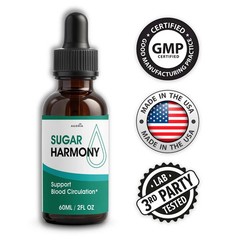 (5 Pack) Sugar Harmony Drops, SugarHarmony Maximum Strength Blood Support