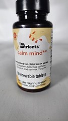 New I’m Nutrients Calm Mind Watermelon 60 Chewable Tablets Exp: 2/2028