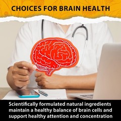 Brain Boost Nootropic Supplements Improve Cognitive Memory Mental Clarity 120 CT