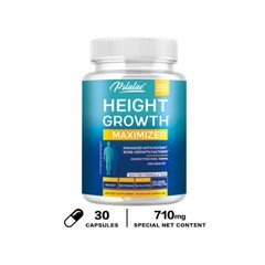 Height Growth Maximizer – Natural Height Increase Supplements – with Calcium