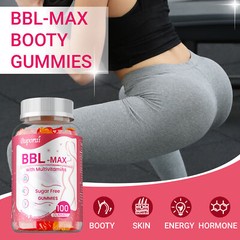 BBL -MAX Gummies – with Multivitamins, Buttocks,Lift, Firm, and Sculpt Buttocks