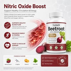 Share Lemeli Beetroot – 1300mg, Lemeli Beet Root Supplement 60 Capsules