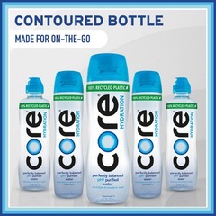 Perfectly Balanced Hydration Water, 23.9 oz Sport Cap Bottles – 24 Pack