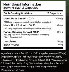 Black Maca Complex Boosts Energy Endurance Reproductive Health Balances Mood