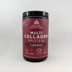 Ancient Nutrition Multi Protein Powder Animal Based Cold Brew New Sealed Exp ‘28