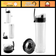 Replacement Sports Bottle & Blade Assembly for Personal Blender – Compatible Par