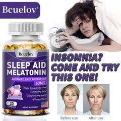 25mg Sleep Support Capsules Improve Sleep Quality Relieve Stress Sleep 30/60/120