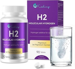 Hydrogen Water Tablets, 8 PPM Hydrogen Tablets for Drinking Water