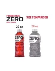Powerade Zero Sugar Red Fruit Punch Sports Drink 8 Pack 20 fl Oz