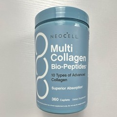 NeoCell Multi Collagen Bio-Peptides Caplets 360ct 3000mg Exp 08/2028