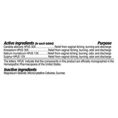 Equate, Yeast Relief, 60 Count, Tablets, Temporarily relieves yeast infection