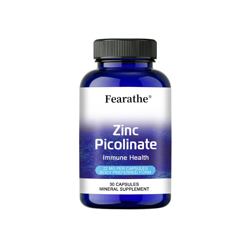 Zinc Picolinate 22mg, Body Preferred Form – Gluten Free and Non-GMO