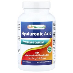 2 X Best Naturals, Hyaluronic Acid With Glucosamine & Chondroitin, 120 Capsules