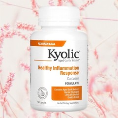 KYOLIC-Aged Garlic Extract-Curcumin-FORMULA111-50Caps.NEW!!!