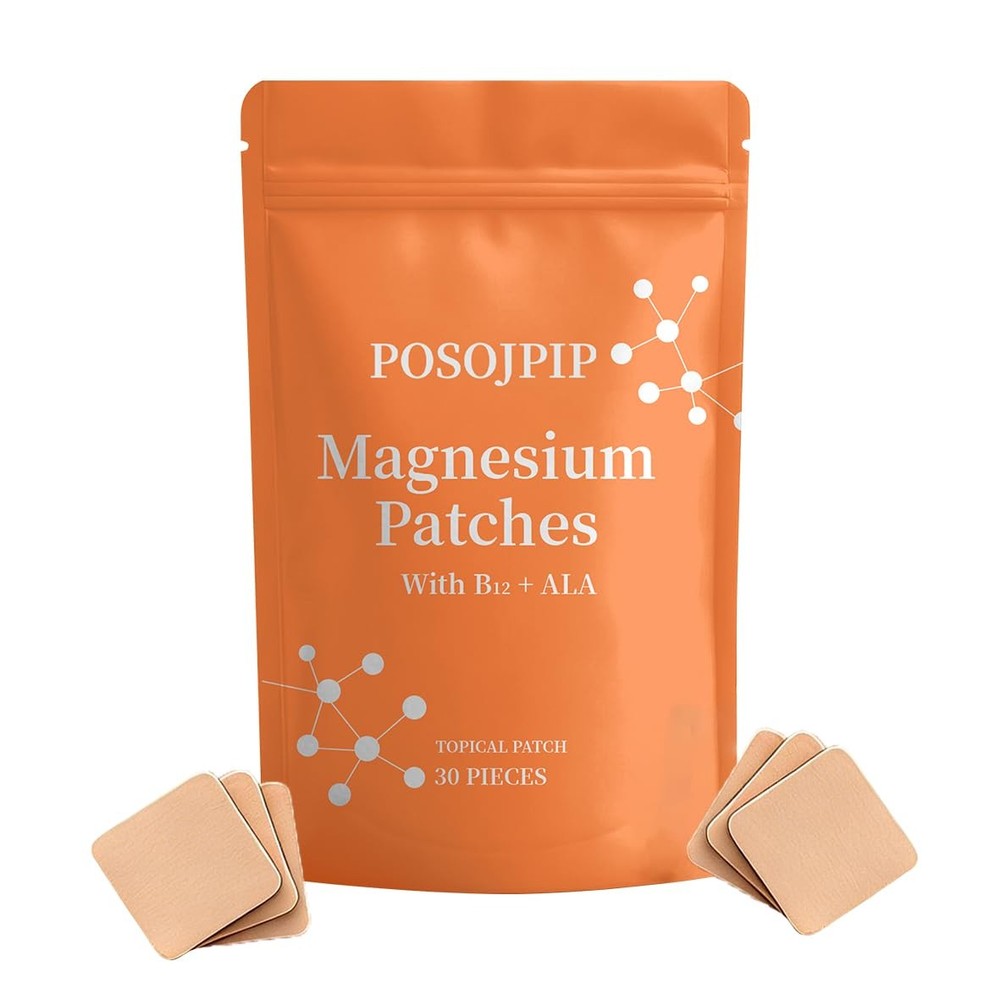 Magnesium Patches, Patch, with 1 Count (Pack of 1)