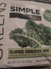 Clean Simple Eats Greens Organic Mix Superfood add To Protein Smoothie Exp05/26