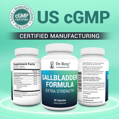 Dr. Berg Gallbladder Formula Extra Strength – with Ox Bile Powder and Conjugated