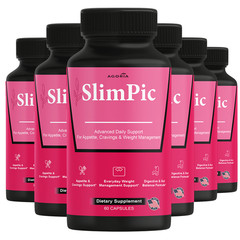 (6 Pack) Slimpic Advanced Energy & Fitness Formula VItamin Slim Pic Capsules