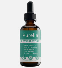 Purelia Liver Restore, Complete Liver Support Supplement with Milk Thistle, 1-5x