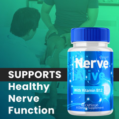 Nerve Alive Advanced Nerve Support Formula Max Strength Vitamin 120 Capsules