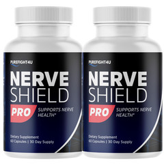 Nerve Shield Pro Capsules Hearing Supplement – 2 Bottles
