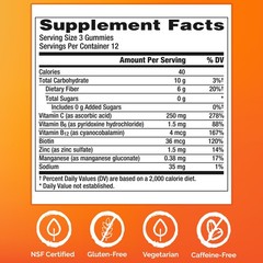 Emergen-C Zero Sugar Immune Support Adult Gummies 36 36 Count (Pack of 1)