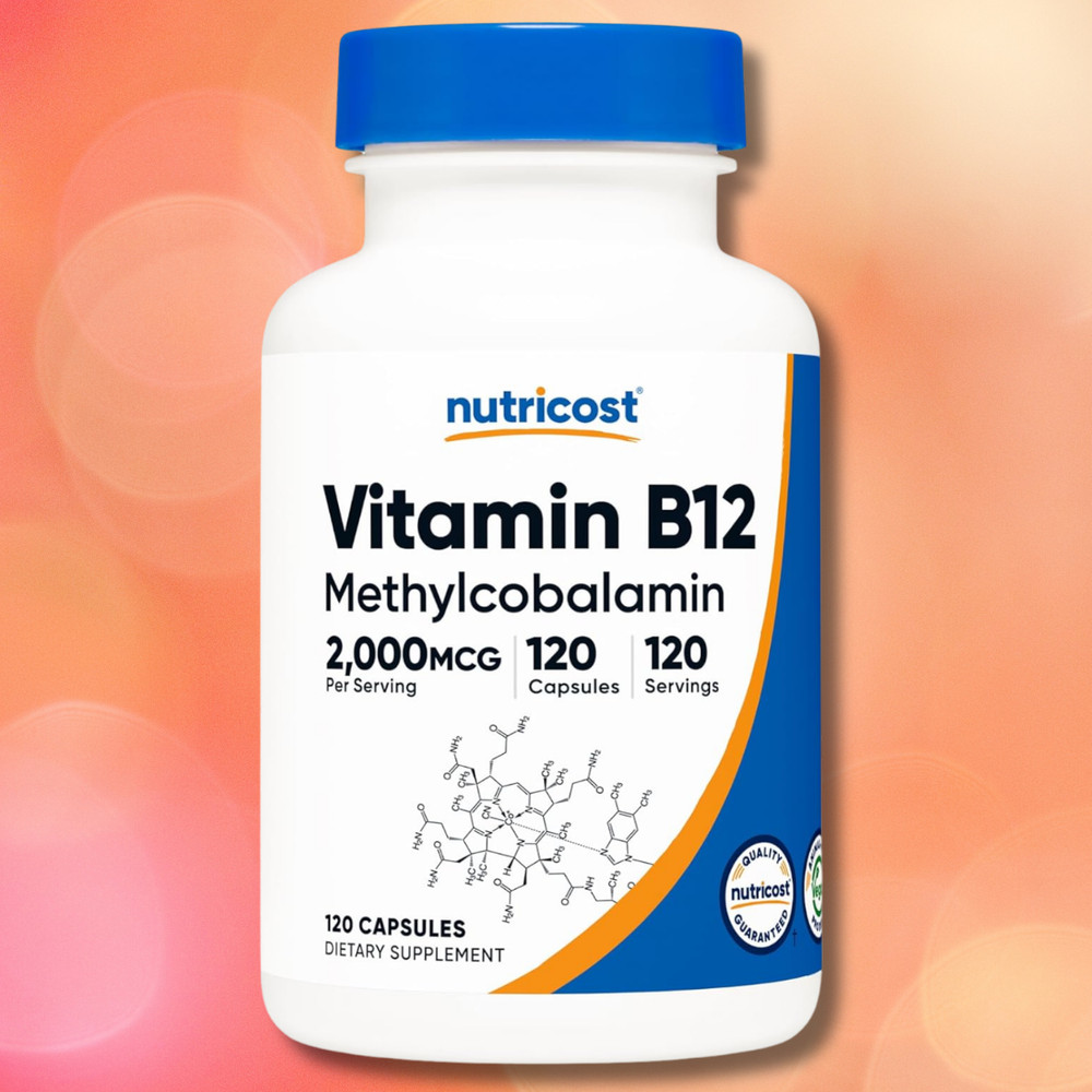 Vitamin B12 (Methylcobalamin) 2000mcg, 120 Capsules – Vegetarian Caps