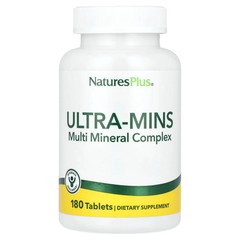 2 X NaturesPlus, Ultra-Mins, Multiple Mineral Complex , 180 Tablets