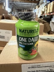 NATURELO MEN’S MULTIVITAMIN ONE DAILY VEGETARIAN CAPSULES 60 CT EXP 9/23/26