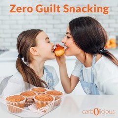 Carbolicious Low Carb Chocolate Muffins 6 Pcs (1-Pack) Sugar free, Keto Friendly
