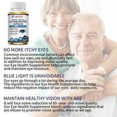 Eye Health Supplement – Lutein and Zeaxanthin Vision Health Eye Strain Support