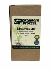Standard Process Multizyme – Digestive Support – 150 Capsules – Exp. 07/2027